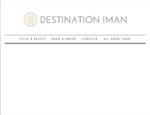 Tablet Screenshot of destinationiman.com